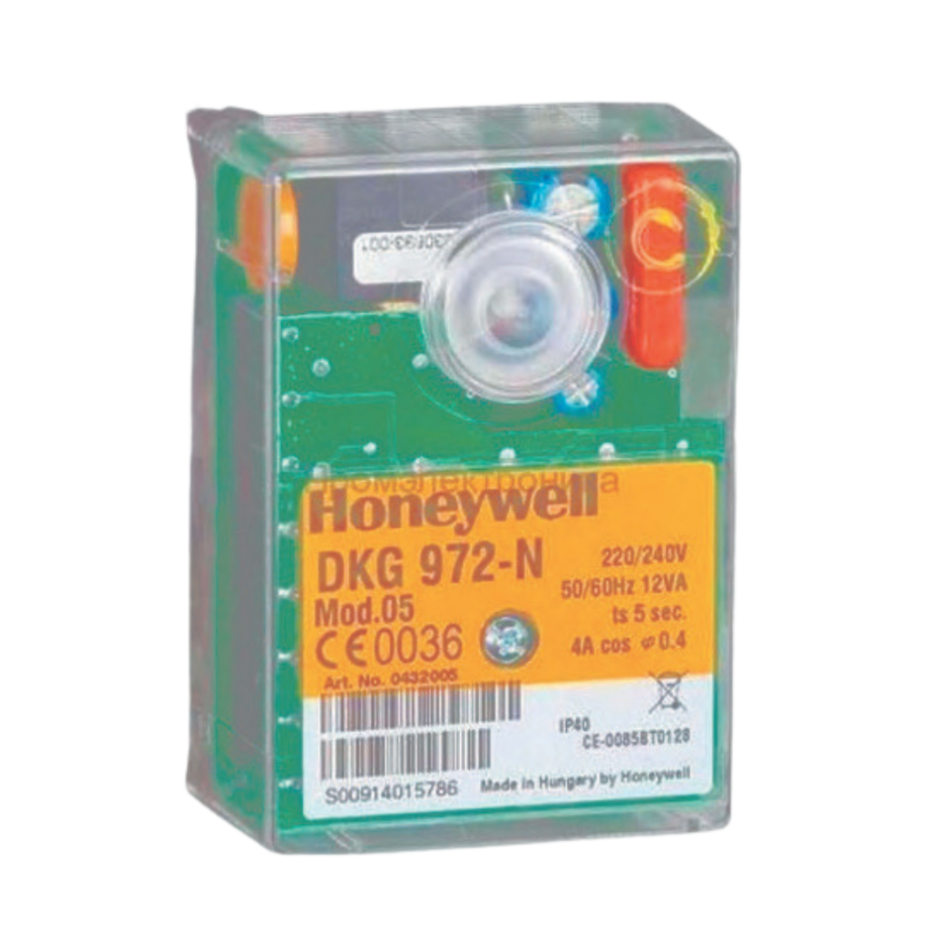 DKG972 Honeywell Home · control de encendido