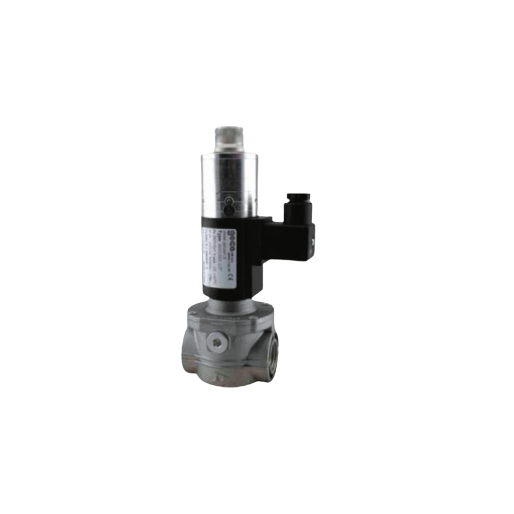 Válvula solenoide baja presión con rearme automático para gas