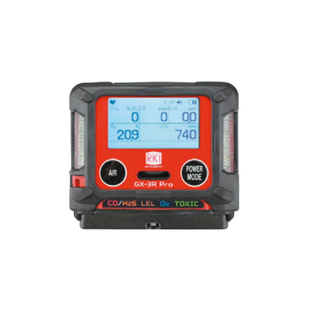 Soluciones portables - multigas - RKI INSTRUMENTS - GX-3R Pro