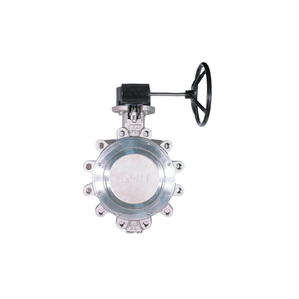 Válvula de mariposa high performance, tipo lug, de acero carbono o acero inoxidable - HS KB VALVE